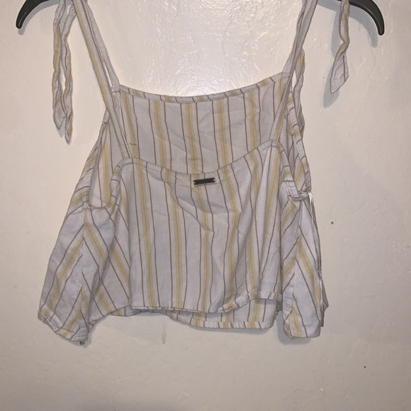 Billabong crop top stripped blouse - Picture 4 of 5